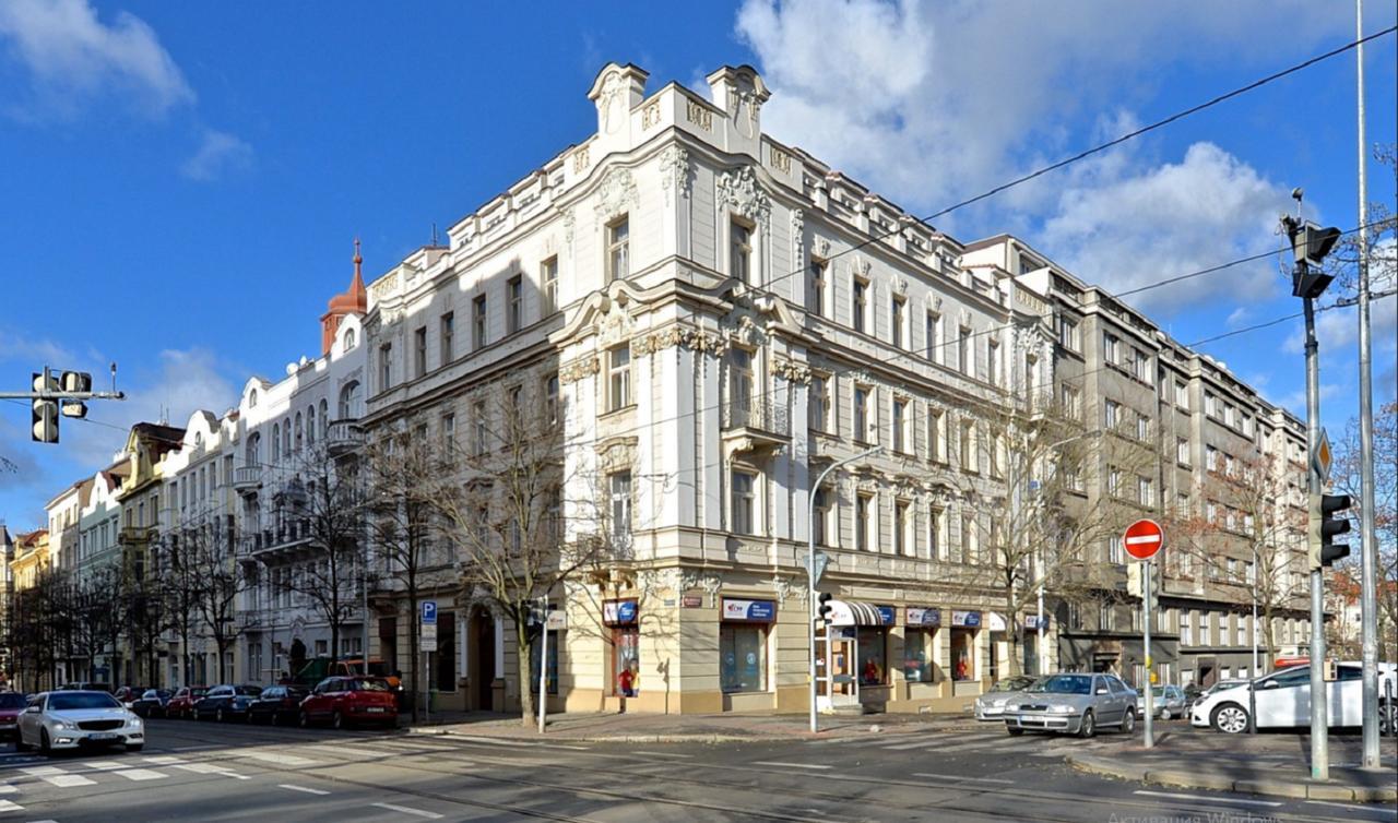 Wonderful Apartment In Vinohrady Praga Exterior foto